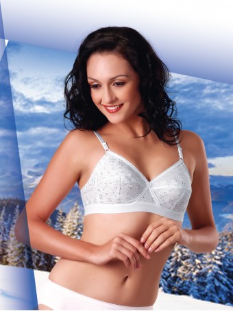 Buy Angelform Women's Round Stitch Cotton Bra - (Femina) Online at