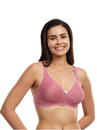 Buy ANGELFORM Women's Cotton Non-Padded Wire Free Regular Bra  (8904205570462_Turquoise Blue_36D) at